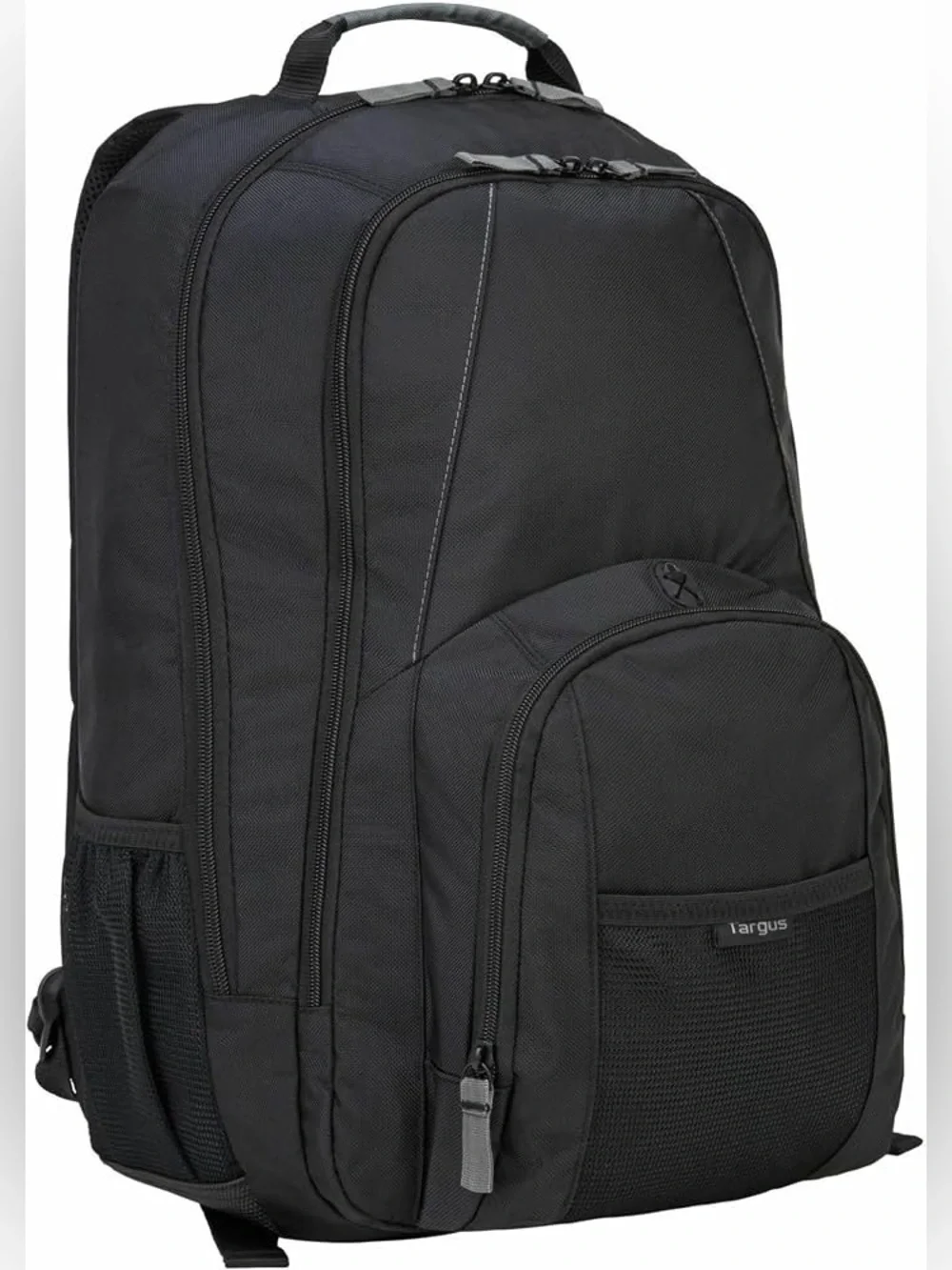 Targus Groove Laptop Backpack (Fits Up to 17” Laptop) – Black, Water-Resistant.